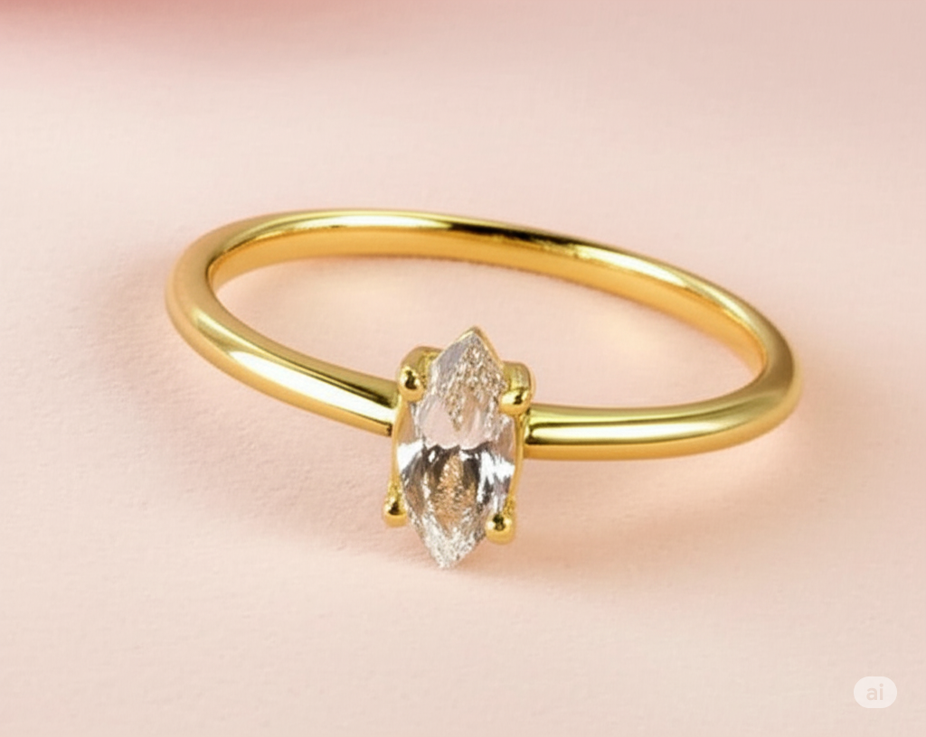 Aura Marquise Ring